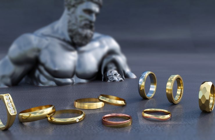 Top 5 anillos de Matrimonio para Hombre