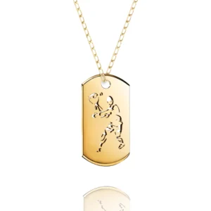 Placa Pádel - Dije de Oro de Alta Joyería