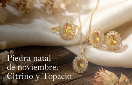 Piedra natal de noviembre: Citrino y Topacio