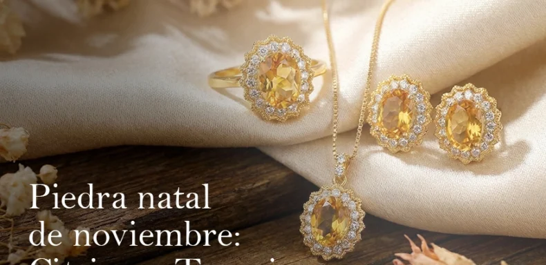 Citrino y Topacio joyas Noviembre