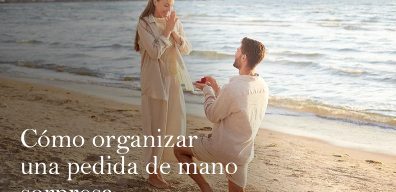Pedida de mano romántica